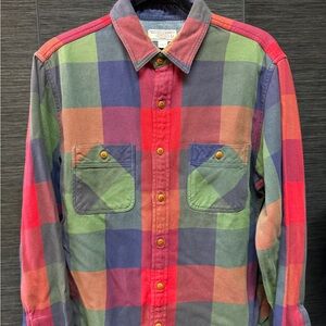 J.Crew Wallace Barnes Plaid Shirt Size Medium